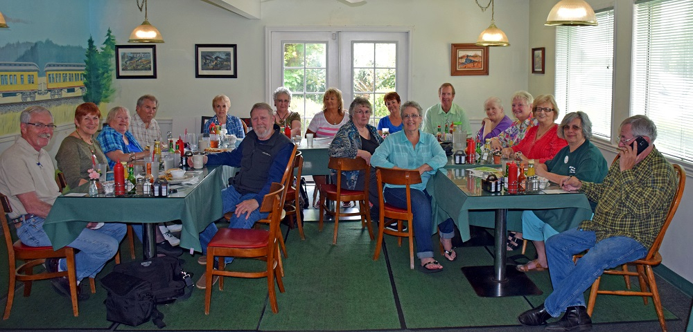 Reunion Committee at Taylor Station, May, 2016.  What a great looking group!