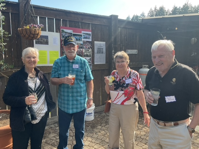 Dave and Joan Sharpes, Pete Buechel and friend Sherry