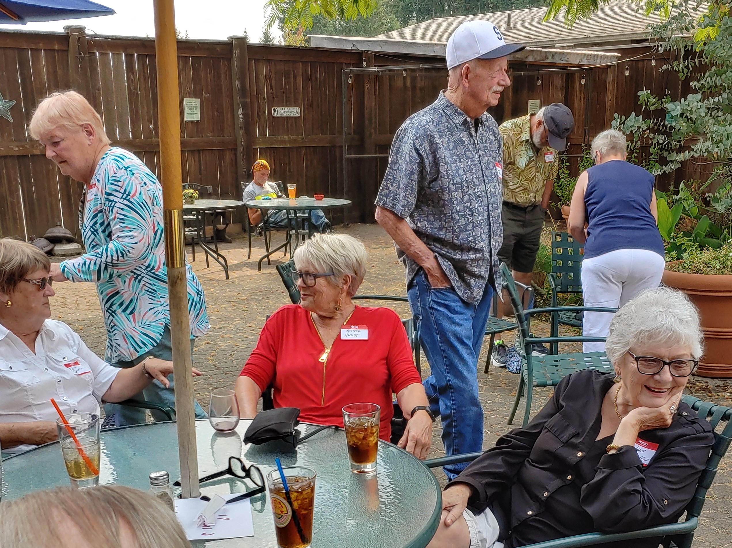 Faith Danielson, Barbara Pearson, Marnie Hurst Nunnemaker, Linda Hardy Hoff, Bruce Hilderman